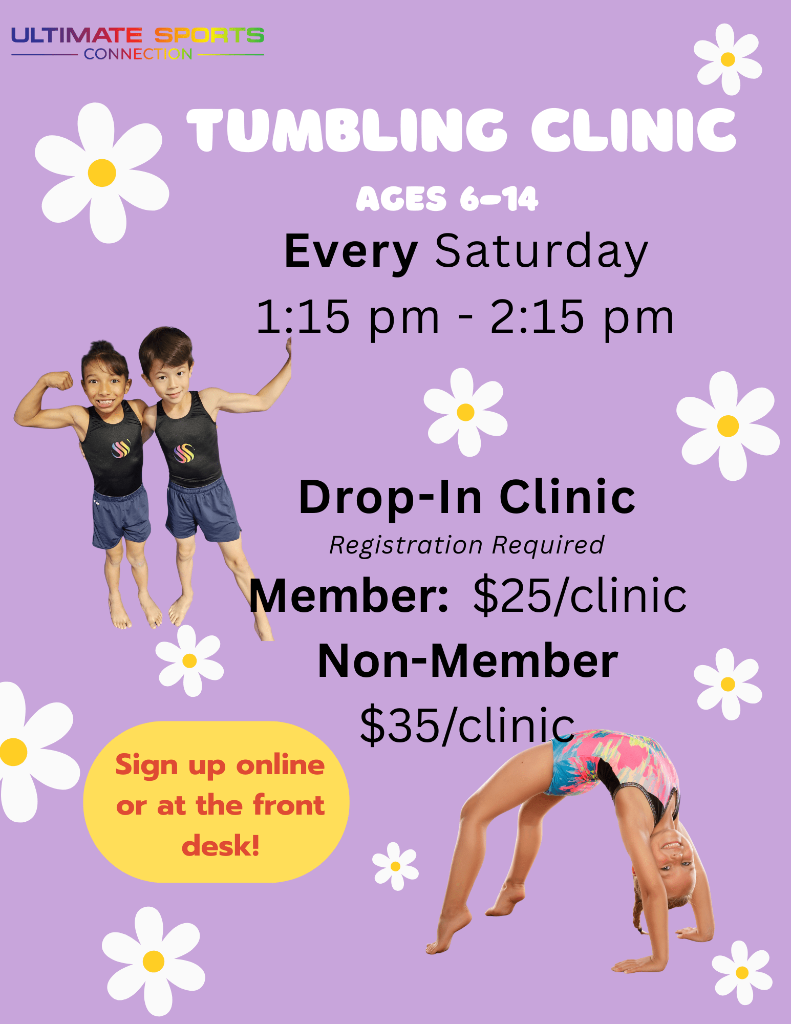 Drop in Tumbling Clinic